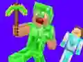 Igra Creeper proti Endermanu spletu