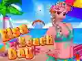 Igra Elsin dan na plaži spletu