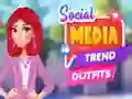 Igra Oblačila po trendih na družbenih omrežjih spletu Igra Oblačila po trendih na družbenih omrežjih spletu