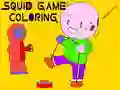 Igra Barvanje Igre Squid spletu Igra Barvanje Igre Squid spletu