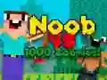 Igra Noob proti 1000 zombijem spletu Igra Noob proti 1000 zombijem spletu