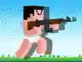 Igra Noob Rush proti Pro Pošastim spletu