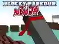Igra Blocky Parkour Ninja spletu