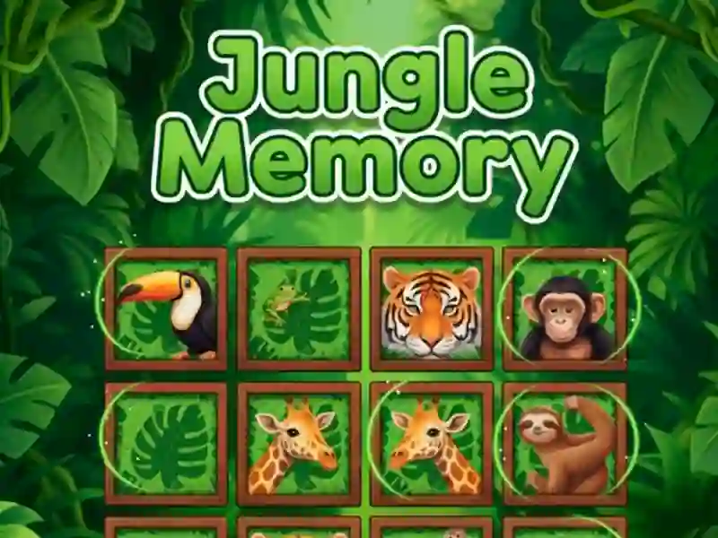 Igra Jungle Memory spletu