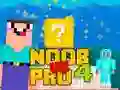 Igra Noob proti Pro 4 Sreča Blok spletu