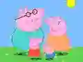 Igra Peppa Pig: Skrite Zvezde spletu Igra Peppa Pig: Skrite Zvezde spletu