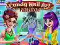 Igra Salonu sladkarij za umetnost nohtov spletu