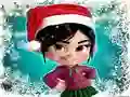 Igra Božična obleka Vanellope Von Schweetz spletu Igra Božična obleka Vanellope Von Schweetz spletu