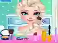 Igra Elsa: Okrasitev obleke in Makeup spletu Igra Elsa: Okrasitev obleke in Makeup spletu