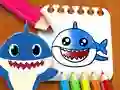 Igra Barvna knjiga Baby Shark spletu Igra Barvna knjiga Baby Shark spletu