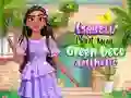 Igra Isabell Mama Rastlin Zeleno Dekorativna Estetika spletu