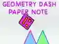 Igra Geometry Dash Papirni Zapisek spletu