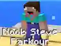 Igra Noob Steve Parkour spletu