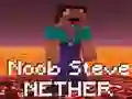 Igra Noob Steve Nether spletu Igra Noob Steve Nether spletu