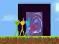 Igra Stickman Parkour Nebesna Dežela spletu