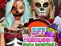 Igra BFF Halloween Ličenje spletu Igra BFF Halloween Ličenje spletu
