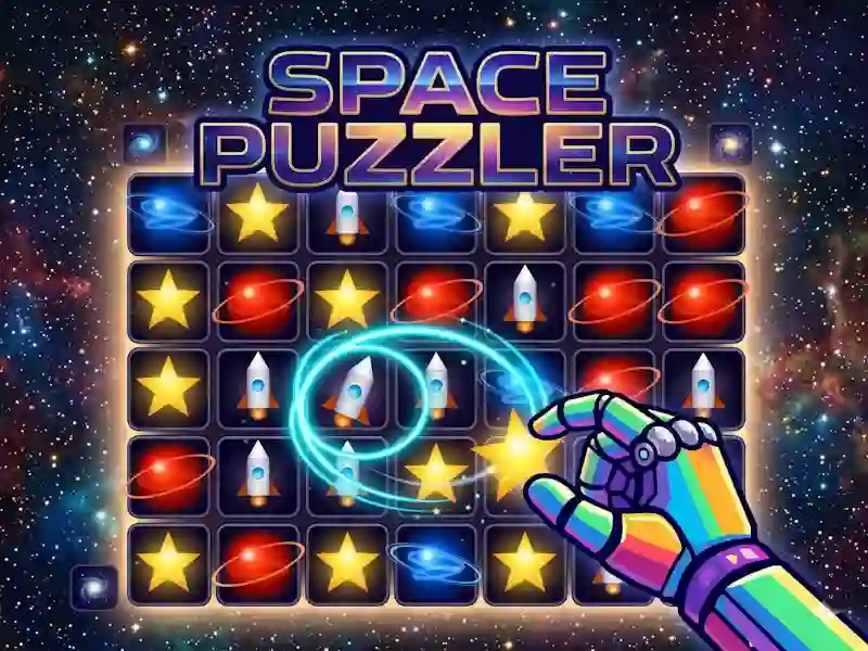 Igra Space Puzzler spletu