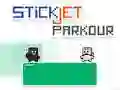 Igra StickJet Parkour spletu Igra StickJet Parkour spletu