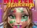 Igra Zimski make-up spletu Igra Zimski make-up spletu