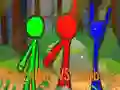 Igra StickMan Bratje proti Zombijem spletu