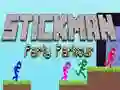 Igra Stickman Party Parkour spletu Igra Stickman Party Parkour spletu