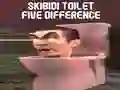 Igra Skibidi Stranišče Pet Razlik spletu Igra Skibidi Stranišče Pet Razlik spletu