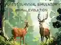 Igra Simulator preživetja v gozdu: Evolucija živali spletu