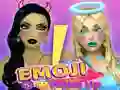 Igra Makeup z Emoji-ji spletu
