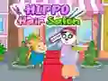 Igra Frizerski Salon Hipopotam spletu