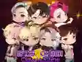 Igra BTS Chibi Stroj za prijemanje spletu