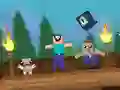 Igra Noob: Preživetje v Terrarii spletu Igra Noob: Preživetje v Terrarii spletu