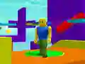 Igra Obby Robby: Samo Navzgor! spletu