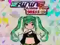 Igra Oblačenje sijoče anime zvezde spletu