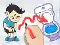 Igra Teka do WC spletu Igra Teka do WC spletu