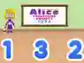 Igra Svet Alice: Zaporedje števil spletu