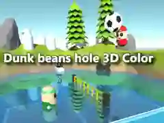 Igra Dunkanje fižolov v 3D barvno luknjo spletu Igra Dunkanje fižolov v 3D barvno luknjo spletu