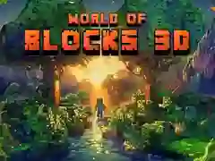Igra Svet blokov 3D spletu