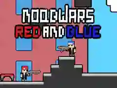 Igra Noob vojne Rdeča in Modra spletu