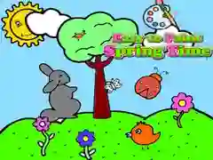 Igra Enostavno slikanje pomladi spletu Igra Enostavno slikanje pomladi spletu