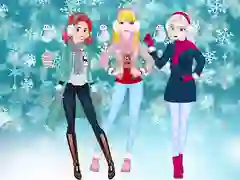 Igra Princese Zimska Zabava spletu Igra Princese Zimska Zabava spletu