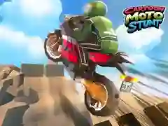 Igra Moto Akrobacije Risanka spletu