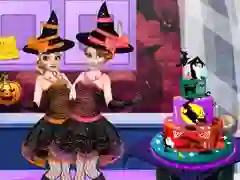 Igra Noč čarovnic torta spletu