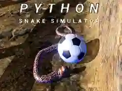 Igra Simulator kače na Pythonu spletu