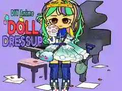 Igra DIY Anime Lutka Oblačenje spletu