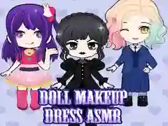 Igra ASMR Make-up Lutke spletu
