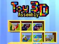 Igra Sestavljanje igrač 3D spletu Igra Sestavljanje igrač 3D spletu