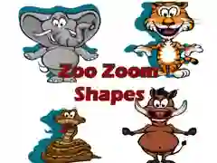 Igra Živalski Zoom Oblike spletu Igra Živalski Zoom Oblike spletu
