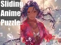 Igra Drsni Anime Sestavljanka spletu