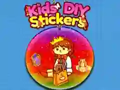 Igra Otroške DIY nalepke spletu