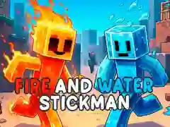 Igra Ogen in voda Stickman spletu